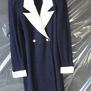 Knitted shirt dress with cufflinks! Classy and sassy!